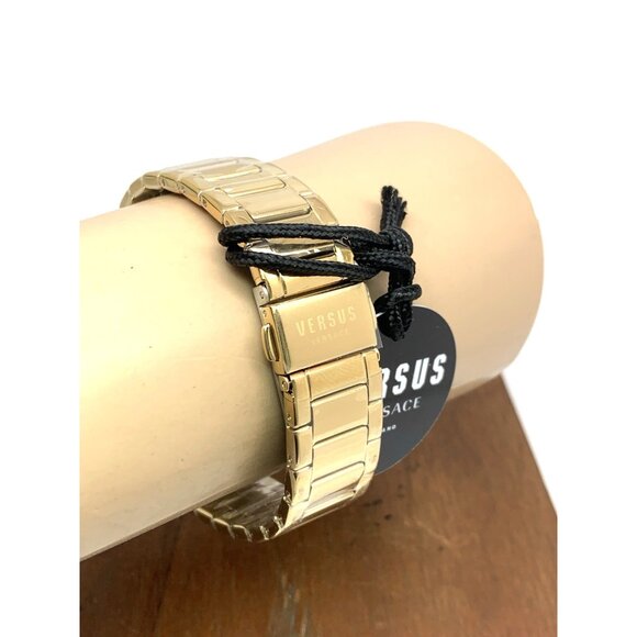 Versus by Versace Women's Watch VSPCD2H21 Quartz Gold Stainless Steel 36mm - Picture 9 of 13